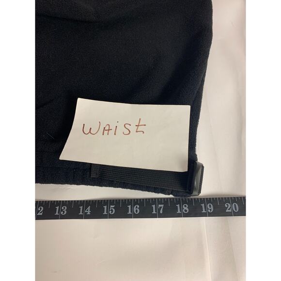 Cabelas Pants Men Large Black Fleece Stirup Winter Sports Hiking Hunting Warm - Picture 6 of 10